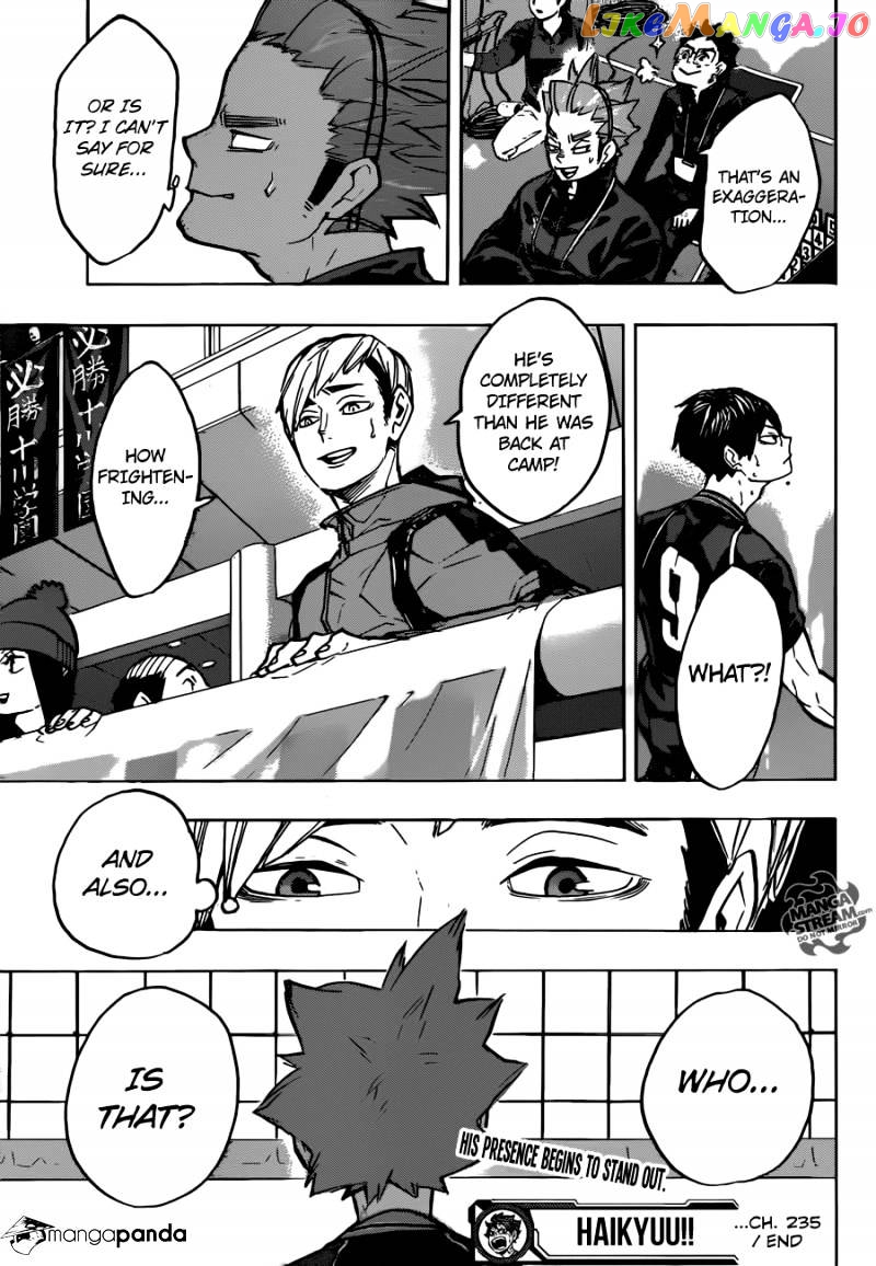 Haikyuu!!, Chapter 235 image 18